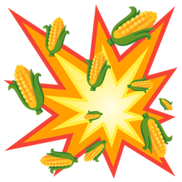 collision and ear of corn