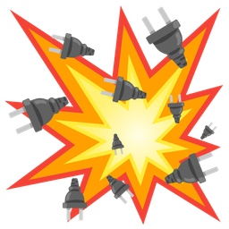 collision and electric plug