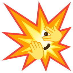 collision and face with peeking eye