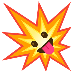 Collision and Face with tongue