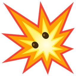 collision and face without mouth