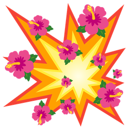 collision and hibiscus