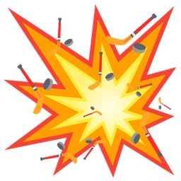 collision and ice hockey