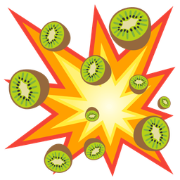 collision and kiwi fruit
