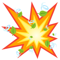 collision and leaf fluttering in wind