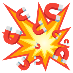 collision and magnet