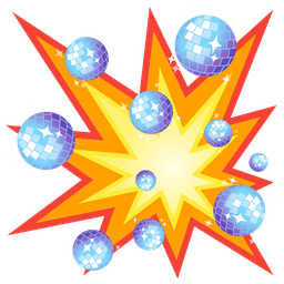 collision and mirror ball