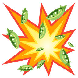 collision and pea pod