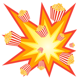 collision and popcorn