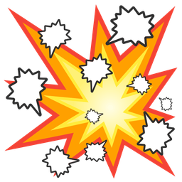 collision and right anger bubble