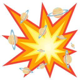 collision and ringed planet