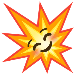 Collision and Smiling face