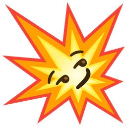 collision and smirking face