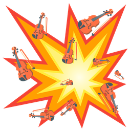 collision and violin