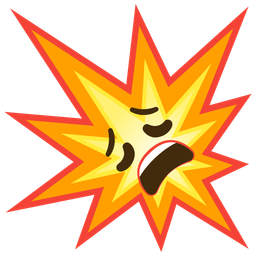 collision and weary face