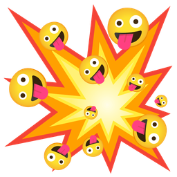 Collision and Zany face