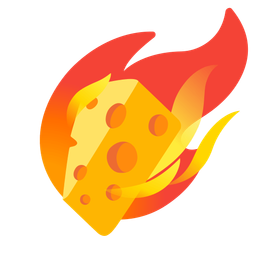 comet and cheese wedge