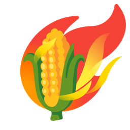 comet and ear of corn