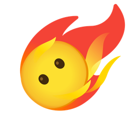 comet and face without mouth