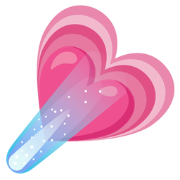 comet and growing heart