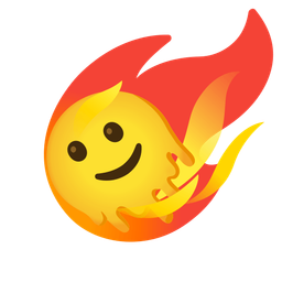 Comet and Melting face