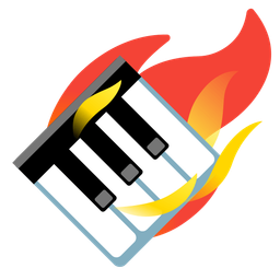 comet and musical keyboard