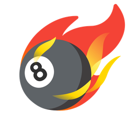 comet and pool 8 ball