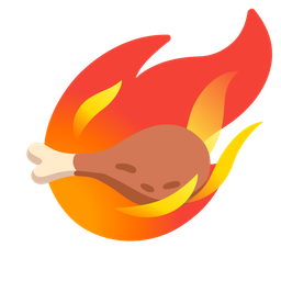 comet and poultry leg