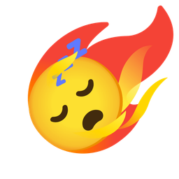 comet and sleeping face