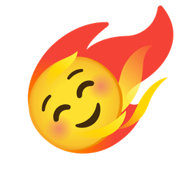 Comet and Smiling face