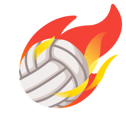 comet and volleyball