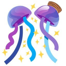 confetti ball and crystal ball