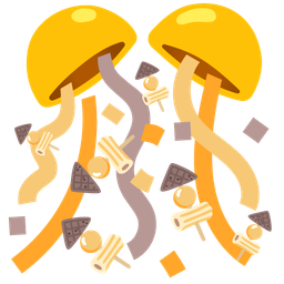 confetti ball and oden