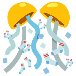 confetti ball and socks