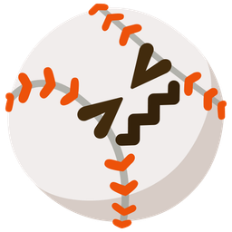 confounded face and baseball