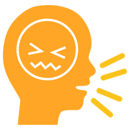 Confounded face and Bust in silhouette