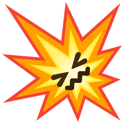 confounded face and collision