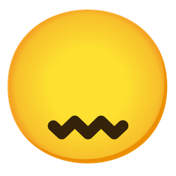 confounded face and face without mouth