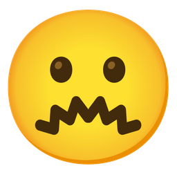 confounded face and frowning face