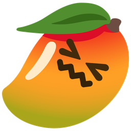 Confounded face and Mango