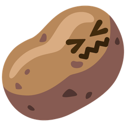 Confounded face and Potato