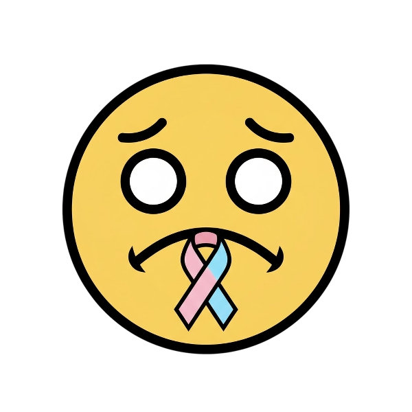 Confounded face and Reminder ribbon