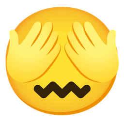 confounded face and see-no-evil monkey