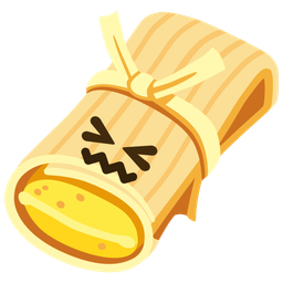 confounded face and tamale