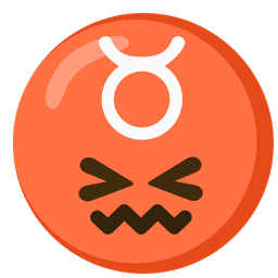 confounded face and Taurus