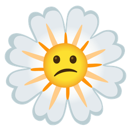 Confused face and Blossom