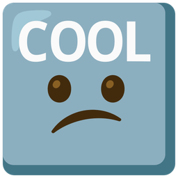 Confused face and COOL button