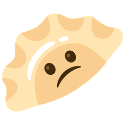 Confused face and Dumpling