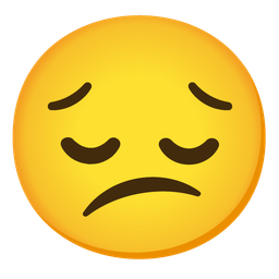 Confused face and Pensive face