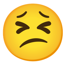 Confused face and Tired face